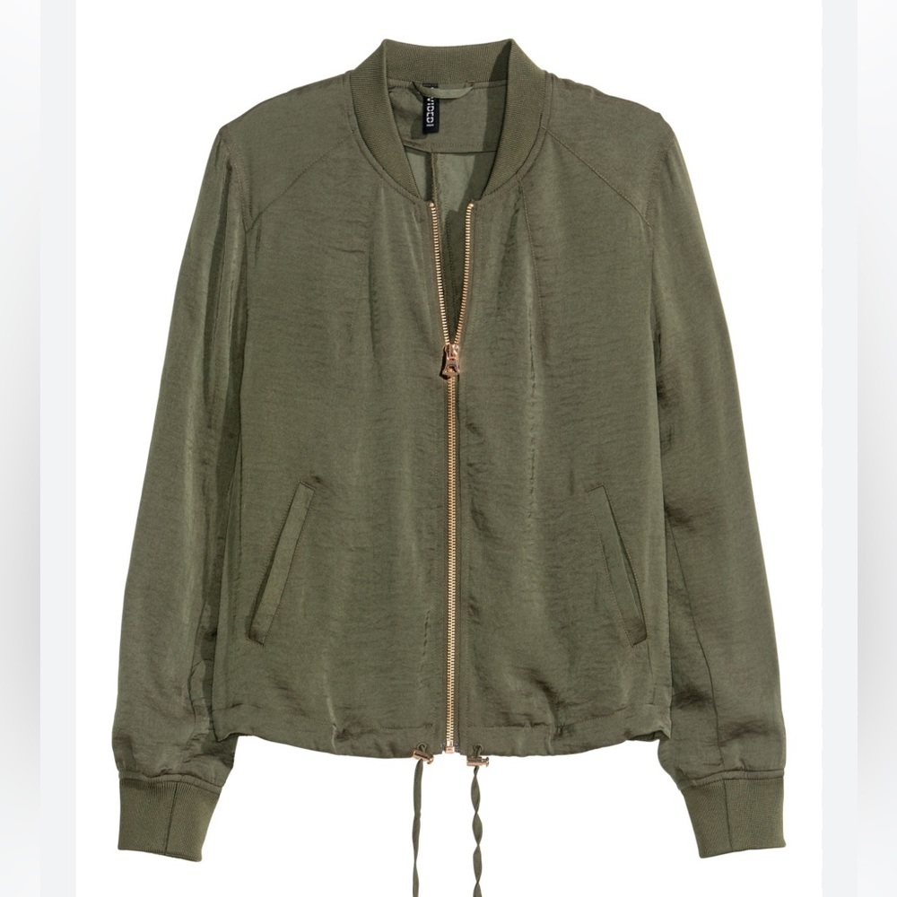 Olive green H&M jacket